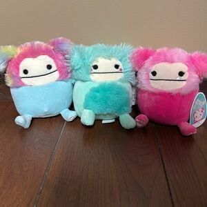5” Big foots Squishmallows Bundle